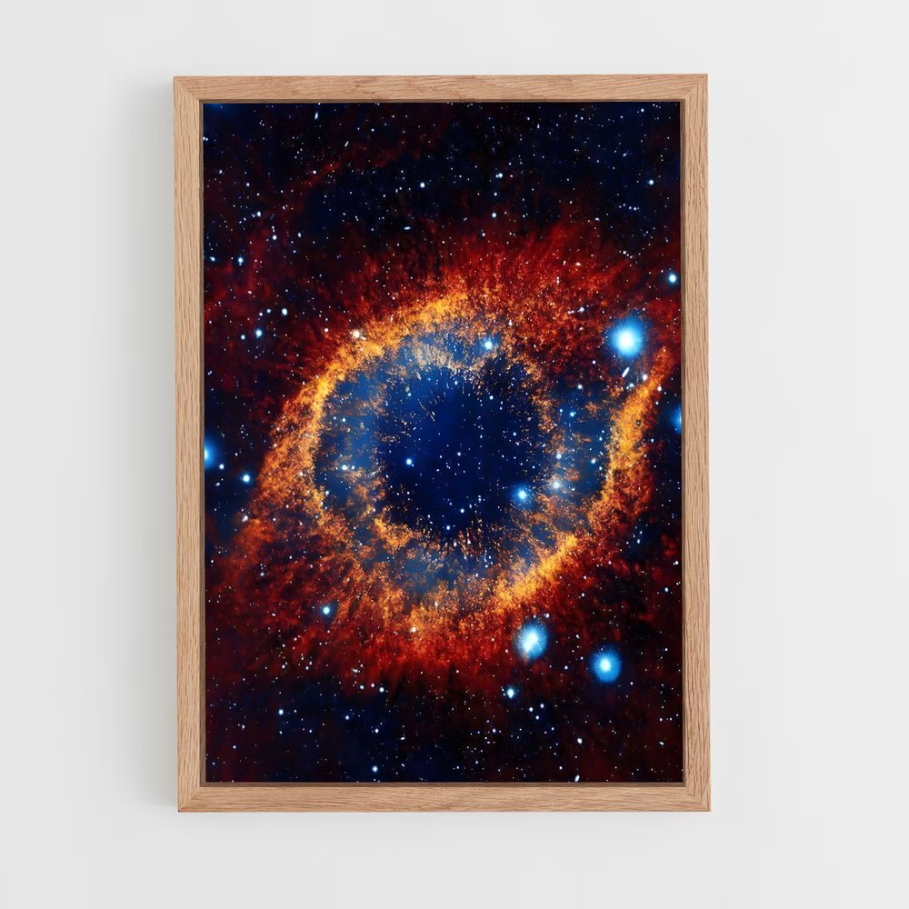 Poster La Nébuleuse Helix – affiche Astronomie (vue 4)